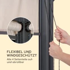 Grandezza Cortina Gartenpavillon 3x3m 4 Seitenteile -Einrichtungsgeschäft 10035866 de 0003 logo