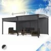 Pantheon Solid Sky Expand Pavillon Seitenwände 3x3-5,6 M Aluminium