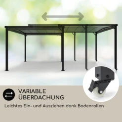 Pantheon Solid Sky Expand Pavillon Seitenwände 3x3-5,6 M Aluminium -Einrichtungsgeschäft 10035869 de 0005 usp