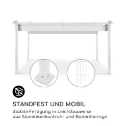 Pantheon Pergola Aluminiumkantrohr 3x4m 4 Eckpfosten Wasserabweisend 8 Pantheon Pergola Aluminiumkantrohr 3x4m 4 Eckpfosten Wasserabweisend -Einrichtungsgeschäft 10035877 de 0003 logo