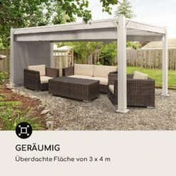Pantheon Cortina Pavillon Mit Dach 3x4m 4 Seitenteile -Einrichtungsgeschäft 10035883 de 0004 logo