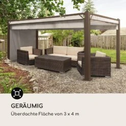 Pantheon Cortina Rust Pavillon Mit Dach 3x4 M 4 Seitenteile -Einrichtungsgeschäft 10035896 de 0004 logo