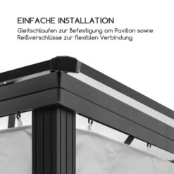 Pantheon Solid Sky Pavillon-Seitenwände 3x3 4 Stück 140g/m² -Einrichtungsgeschäft 10035903 de 0004 logo