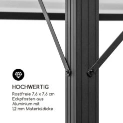 Pantheon Solid Sky Ambient Solar Pavillon 3x4m Polycarbonat Aluminium -Einrichtungsgeschäft 10035907 de 0008 logo