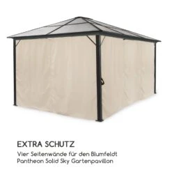 Pantheon Solid Sky Pavillon-Seitenwände 3x4 4 Stück 140g/m² -Einrichtungsgeschäft 10035909 de 0003 logo