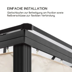 Pantheon Solid Sky Pavillon-Seitenwände 3x4 4 Stück 140g/m² -Einrichtungsgeschäft 10035909 de 0004 logo