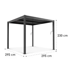 Pantheon Climax Ambient 3x3 M 4 Eckpfosten Bioklimatisches Dach -Einrichtungsgeschäft 10035942 yy 0009 logo