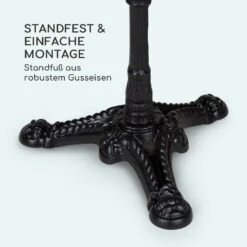 Patras Lux Bistro-Tisch Mit Dreifuß Marmortisch Ø: 57,5 Cm Höhe: 72 Cm 12 Patras Lux Bistro-Tisch Mit Dreifuß Marmortisch Ø: 57,5 Cm Höhe: 72 Cm -Einrichtungsgeschäft 10035984 de 0005 logo