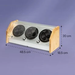 Garonne 6 Uhrenbeweger 6 Uhren 3 Geschwindigkeiten 4 Modi Bambus -Einrichtungsgeschäft 10036043 yy 0005 logo