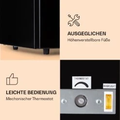IceAge 36 Gefrierschrank 36 Liter EEK E 2 Etagen Thermostat Glasfront -Einrichtungsgeschäft 10036065 de 0005 logo