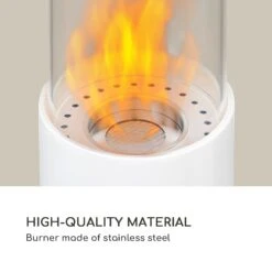 Fiamme Pila Ethanol-Kamin Edelstahl-Brenner 0,5 Liter 4-5 H Brenndauer -Einrichtungsgeschäft 10036075 uk 0003 logo
