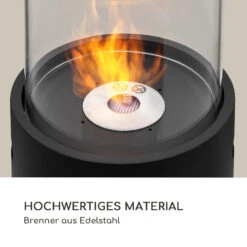 Fiamme Tamburo Ethanol-Kamin Edelstahl-Brenner 0,8Ltr 4-5 H Brenndauer -Einrichtungsgeschäft 10036076 de 0003 logo