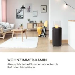 Fiamme Tamburo Ethanol-Kamin Edelstahl-Brenner 0,8Ltr 4-5 H Brenndauer -Einrichtungsgeschäft 10036076 de 0004 logo