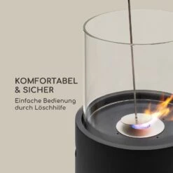 Fiamme Tamburo Ethanol-Kamin Edelstahl-Brenner 0,8Ltr 4-5 H Brenndauer -Einrichtungsgeschäft 10036076 de 0010 logo