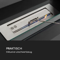 Fiamme Scoppi Ethanol-Kamin Edelstahl-Brenner 3 Liter 5-6 H Brenndauer -Einrichtungsgeschäft 10036081 de 0010 logo