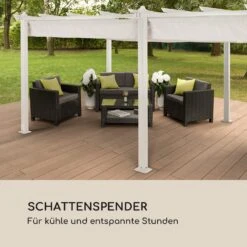 Pantheon Pergola Ersatzdach Dach Sonnendach Plane 3x6 M -Einrichtungsgeschäft 10036111 de 0002 logo