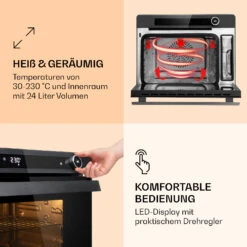 VaporChef Dampfbackofen 230 °C 24 L Drehregler EEK A -Einrichtungsgeschäft 10036174 de 0004 logo