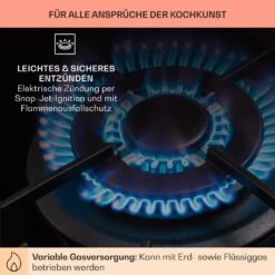 Alchemist Gaskochfeld 1 Wokbrenner Glaskeramik -Einrichtungsgeschäft 10036335 de 0005 usp