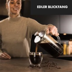 Glaswerk Ristretto French Press 1 Liter Borosilikatglas Edelstahl Walnussholz -Einrichtungsgeschäft 10036368 de 0004 logo