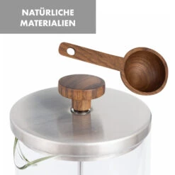 Glaswerk Ristretto French Press 1 Liter Borosilikatglas Edelstahl Walnussholz -Einrichtungsgeschäft 10036368 de 0007 logo