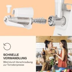 Mighty Mince Elektrischer Fleischwolf 500 - 1361 Watt 3 Lochscheiben -Einrichtungsgeschäft 10036478 de 0006 logo