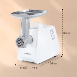 Mighty Mince Elektrischer Fleischwolf 500 - 1361 Watt 3 Lochscheiben -Einrichtungsgeschäft 10036478 yy 0008 logo