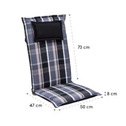 Elbe Polsterauflage Sesselauflage Hochlehner Gartenstuhl 50x120x8cm -Einrichtungsgeschäft 10036703 yy 0005 logo