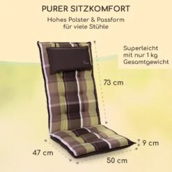 Sylt Polsterauflage Sesselauflage Kopfkissen Polyester 50x120x9cm -Einrichtungsgeschäft 10037347 de 0005 logo
