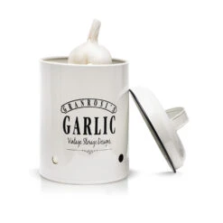 Montana Knoblauchtopf Emaille-Stahlblech 12 X 18 Cm (ØxH) Rostfrei -Einrichtungsgeschäft 10037445 yy 0003 logo