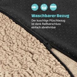 Luna Hundebett Waschbar Orthopädisch Rutschfest Memory-Schaum Größe M -Einrichtungsgeschäft 10037534 de 0005 logo