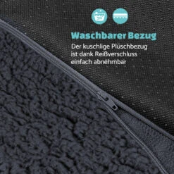 Luna Hundebett Waschbar Orthopädisch Rutschfest Memory-Schaum Größe L -Einrichtungsgeschäft 10037547 de 0005 logo