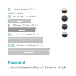 Balu Hundebett Waschbar Orthopädisch Rutschfest Memory-Schaum Größe L -Einrichtungsgeschäft 10037551 de 0007 logo