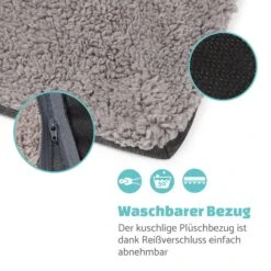 Emma Hundebett Hundekorb | Waschbar | Rutschfest | Atmungsaktiv | Wendematratze | Kissen | Größe L (100 X 30 X 90 Cm) -Einrichtungsgeschäft 10037612 de 0005 logo