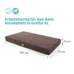 Balu Hundebett Ersatzbezug Waschbar Rutschfest Atmungsaktiv Größe XL -Einrichtungsgeschäft 10037620 de 0004 logo