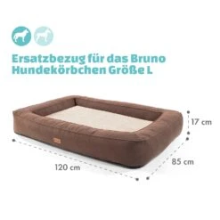 Balu L Hundebett Ersatzbezug Waschbar Rutschfest Atmungsaktiv Größe XL -Einrichtungsgeschäft 10037657 de 0004 logo