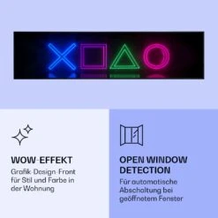 Wonderwall Air Art Smart Infrarotheizung Spiel 120x30cm 350W -Einrichtungsgeschäft 10037841 de 0006 logo