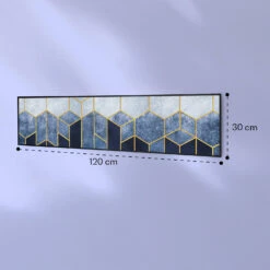 Wonderwall Air Art Smart Infrarotheizung Blaue Linie 120x30cm 350W -Einrichtungsgeschäft 10037847 yy 0007 logo