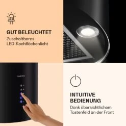 Barella Dunstabzugshaube 35,5 X 93,5 X 43 Cm Umluft 557 M³/h LED Aktivkohlefilter -Einrichtungsgeschäft 10037863 de 0003 logo