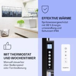 Wonderwall Air Art Smart Infrarotheizung Blaue Linie 120x60cm 700W -Einrichtungsgeschäft 10037909 de 0004 logo