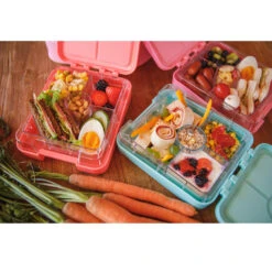 Schmatzfatz Easy Snackbox 4 Fächer 18 X 15 X 5 Cm (BxHxT) -Einrichtungsgeschäft 10037948 yy 0003 logo