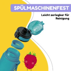 Schmatzfatz Trinkflasche Sportflasche 500 Ml 24 Cm Tritan -Einrichtungsgeschäft 10037954 de 0004 usp