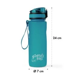 Schmatzfatz Trinkflasche Sportflasche 500 Ml 24 Cm Tritan -Einrichtungsgeschäft 10037954 yy 0008 usp