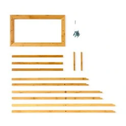 Handtuchhalter 3-fache Handtuchstange 42x80x24 Cm Treppenoptik Bambus -Einrichtungsgeschäft 10038030 yy 0003 logo