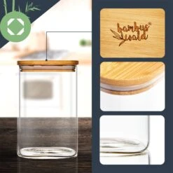 Eckiges Glas Mit Bambusdeckel Luftdicht Silikonring 10 X 25 X 10 Cm 9 Eckiges Glas Mit Bambusdeckel Luftdicht Silikonring 10 X 25 X 10 Cm -Einrichtungsgeschäft 10038076 yy 0002 logo