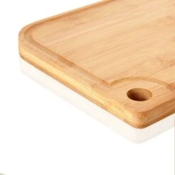 Batvik Schneidebrett 4er-Set Messerschonend Saftrille Bambus -Einrichtungsgeschäft 10038130 yy 0006 logo