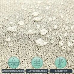 Rechteckiges Sonnensegel 2x3 M Mit Befestigungsringen Polyester Luftdurchlässig -Einrichtungsgeschäft 10038157 de 0003 logo