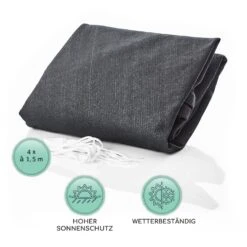 Rechteckiges Sonnensegel 2 X 3 M Polyester Luftdurchlässig -Einrichtungsgeschäft 10038192 de 0005 logo