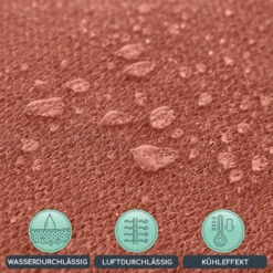 Quadratisches Sonnensegel 2 X 3 M Polyester Luftdurchlässig -Einrichtungsgeschäft 10038213 de 0003 logo