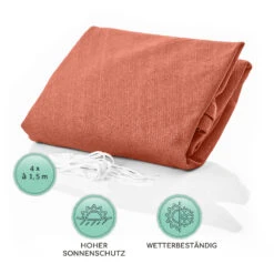 Quadratisches Sonnensegel 2 X 3 M Polyester Luftdurchlässig -Einrichtungsgeschäft 10038213 de 0005 logo