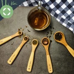 Messlöffel-Set Back- Und Kochbesteck Ideales Abmessen 5er-Set Bambus -Einrichtungsgeschäft 10038313 yy 0003 logo